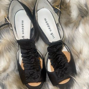 Black Madden Girl Heels